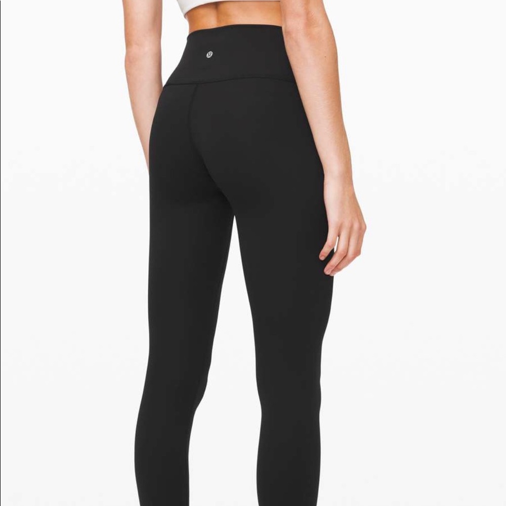 Lululemon Wunder Under Crop High-Rise *Full-On Luxtreme 23" size 8